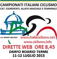Elenco Iscritti  Campionati Italiani per 6 maglie tricolori in palio a Boario Terme