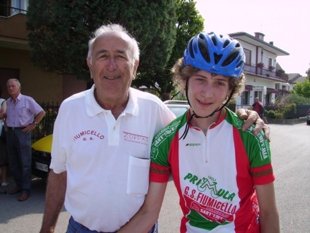 Festeggiati e 40 anni di attivita' ciclistica del G.S.Fiumicello di Campodarsego