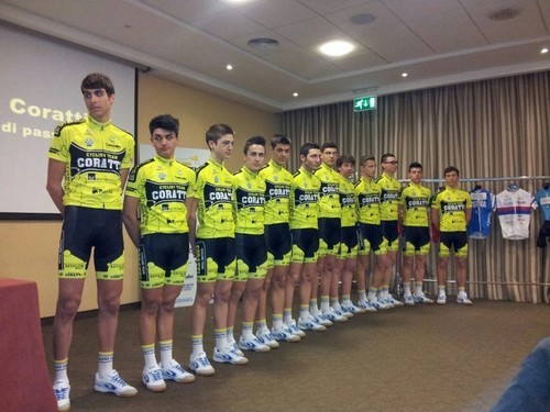 Grandi progetti della  Cycling Team Coratti per la stagione juniores 2014  