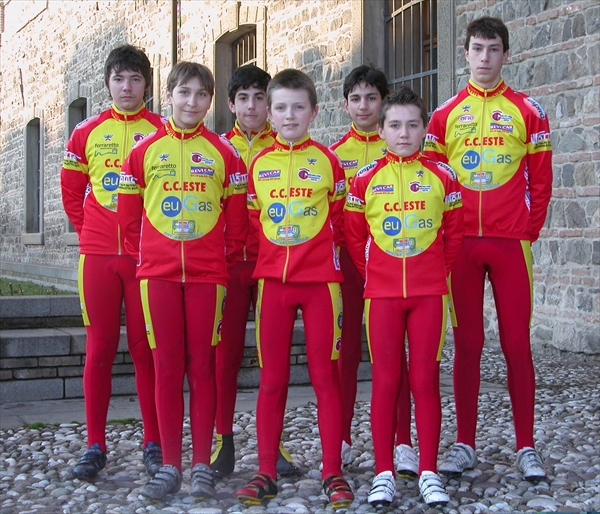 Il Club Ciclistico Este prepara con i suoi giovani la nuova avventura 