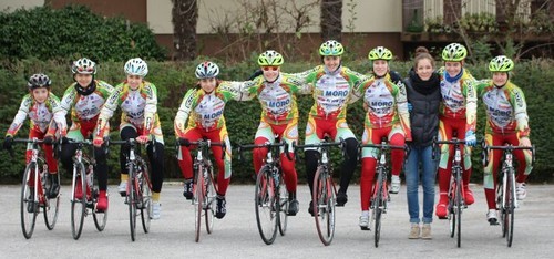 Le cicliste Spercenigo pronte alle sfide 2014