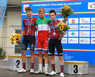 podio campionato italiano ciclismo allievi 2024 - Brandon Fedrizzi - Lorenzo Campagnolo - Nicola Padovan