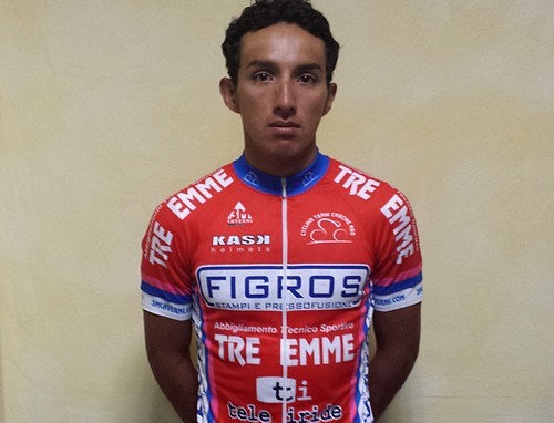 Il colombiano Brayan Stiven Ramirez Chacon  neo casacca Cycling Team Cascine  